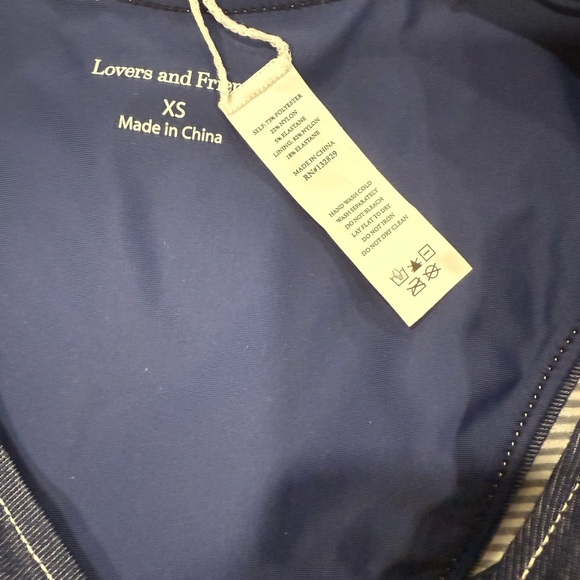 Lovers + Friends Nola indigo blue Bikini Set - Picture 10 of 11